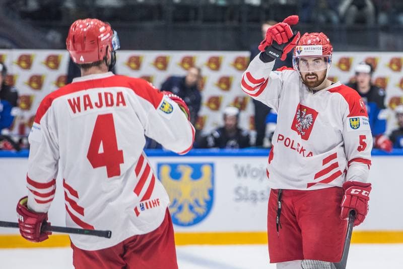 Ice Hockey. World Championship Division 1 Group B. Poland - Estonia. 26.04.2022