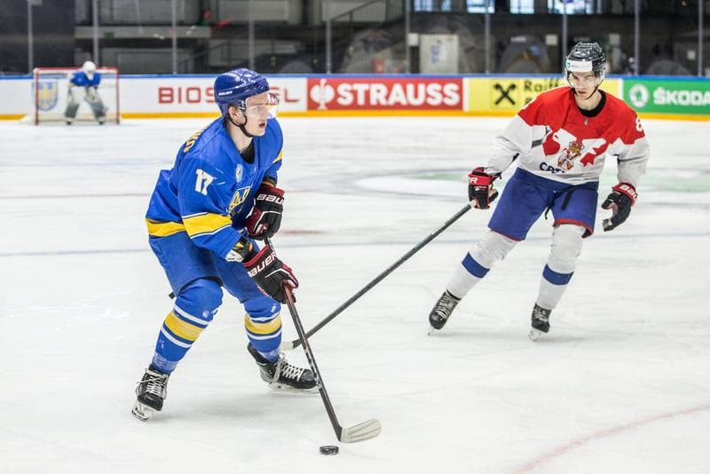 Ice Hockey. World Championship Division 1 Group B. Ukraine - Serbia. 27.04.2022