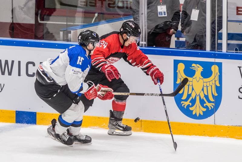 Ice Hockey. World Championship Division 1 Group B. Japan - Estonia. 28.04.2022