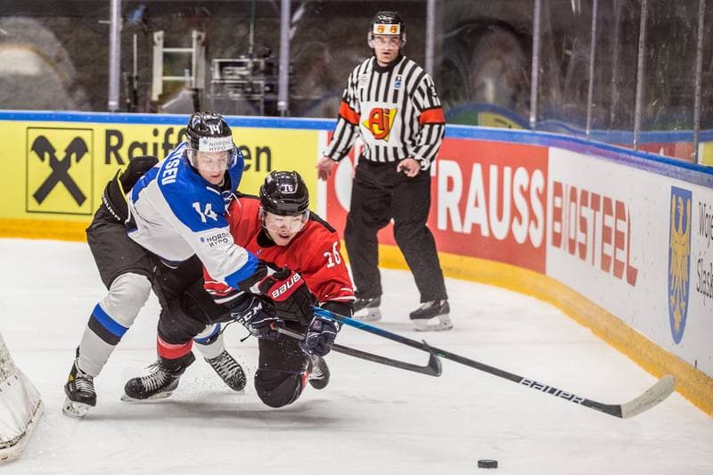 Ice Hockey. World Championship Division 1 Group B. Japan - Estonia. 28.04.2022