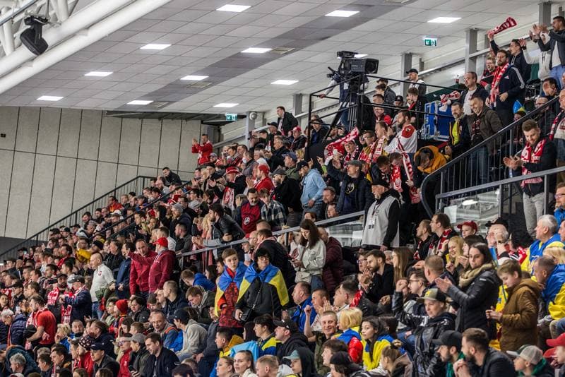 Ice Hockey. World Championship Division 1 Group B. Ukraine - Poland. 28.04.2022