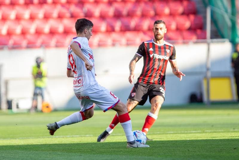 Football. UEFA Conference League. Spartak Trnava - Rakow Czestochowa. 04.08.2022