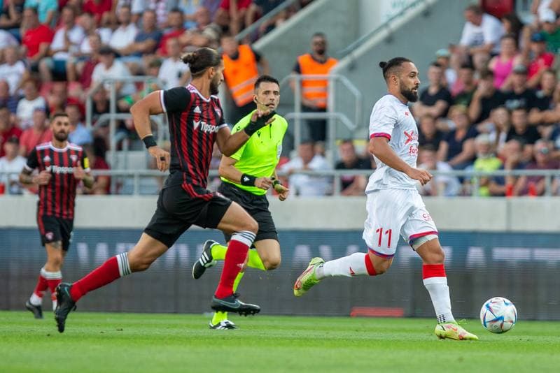 Football. UEFA Conference League. Spartak Trnava - Rakow Czestochowa. 04.08.2022
