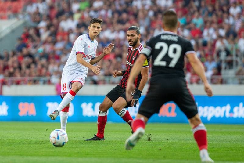 Football. UEFA Conference League. Spartak Trnava - Rakow Czestochowa. 04.08.2022