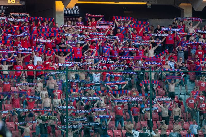 Football. UEFA Conference League. Spartak Trnava - Rakow Czestochowa. 04.08.2022