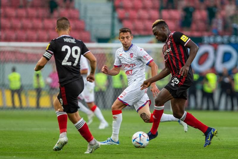 Football. UEFA Conference League. Spartak Trnava - Rakow Czestochowa. 04.08.2022