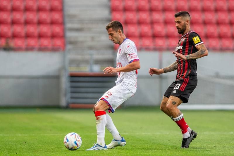 Football. UEFA Conference League. Spartak Trnava - Rakow Czestochowa. 04.08.2022
