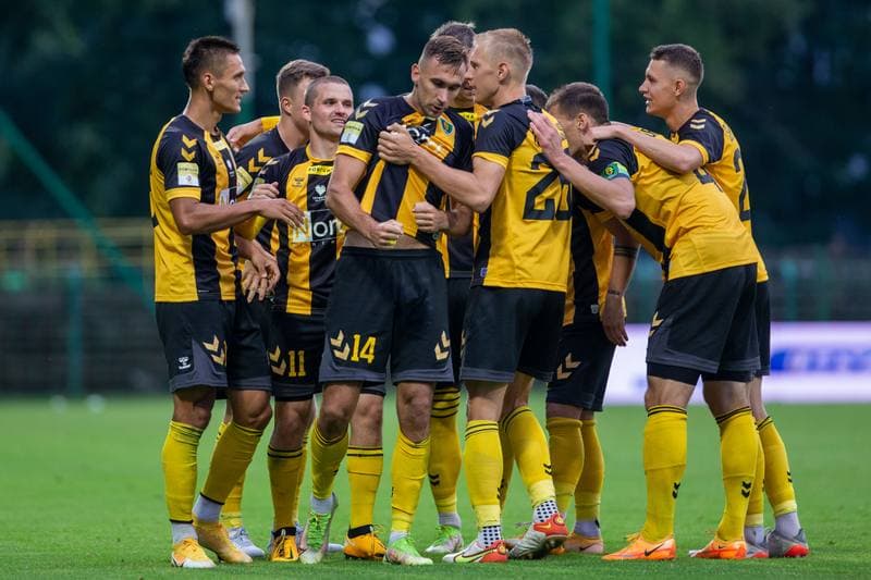 Football. Fortuna I Liga. GKS Katowice - Zaglebie Sosnowiec. 06.08.2022