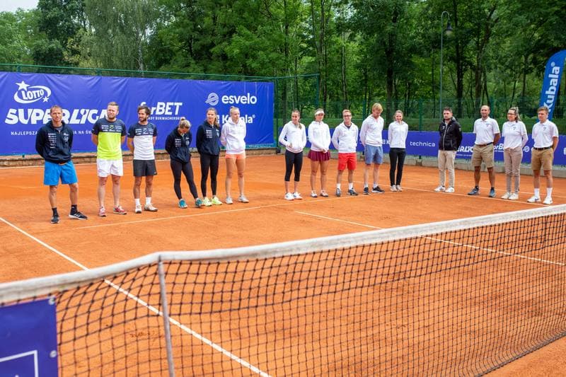 Tennis. Lotto SuperLiga. KT Kubala Ustron - Park Tenisowy Olimpia Poznan. 07.08.2022