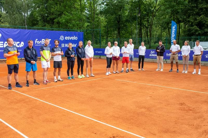 Tennis. Lotto SuperLiga. KT Kubala Ustron - Park Tenisowy Olimpia Poznan. 07.08.2022