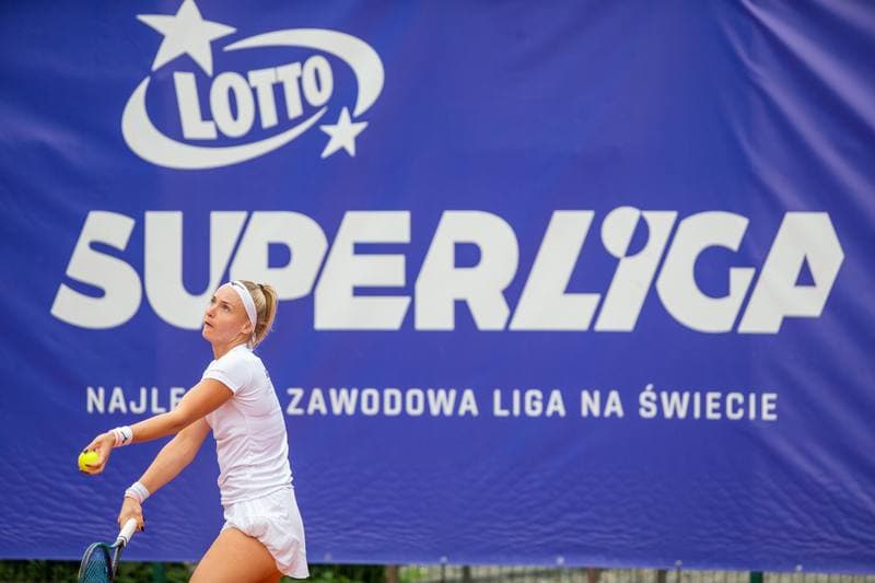 Tennis. Lotto SuperLiga. KT Kubala Ustron - Park Tenisowy Olimpia Poznan. 07.08.2022