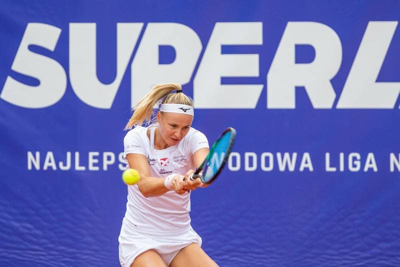 Tennis. Lotto SuperLiga. KT Kubala Ustron - Park Tenisowy Olimpia Poznan. 07.08.2022