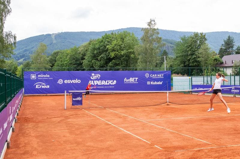 Tennis. Lotto SuperLiga. KT Kubala Ustron - Park Tenisowy Olimpia Poznan. 07.08.2022