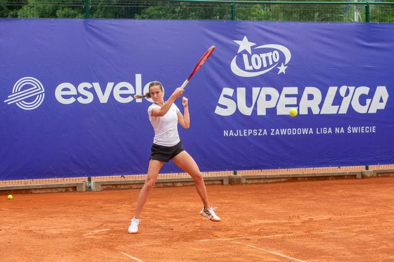 Tennis. Lotto SuperLiga. KT Kubala Ustron - Park Tenisowy Olimpia Poznan. 07.08.2022
