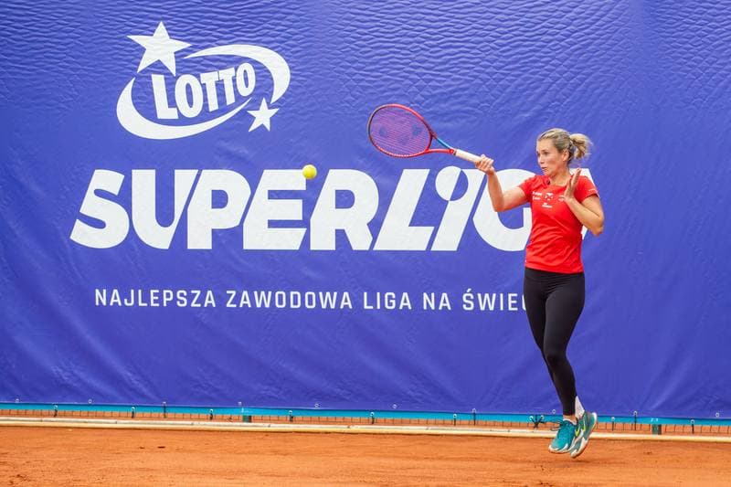Tennis. Lotto SuperLiga. KT Kubala Ustron - Park Tenisowy Olimpia Poznan. 07.08.2022