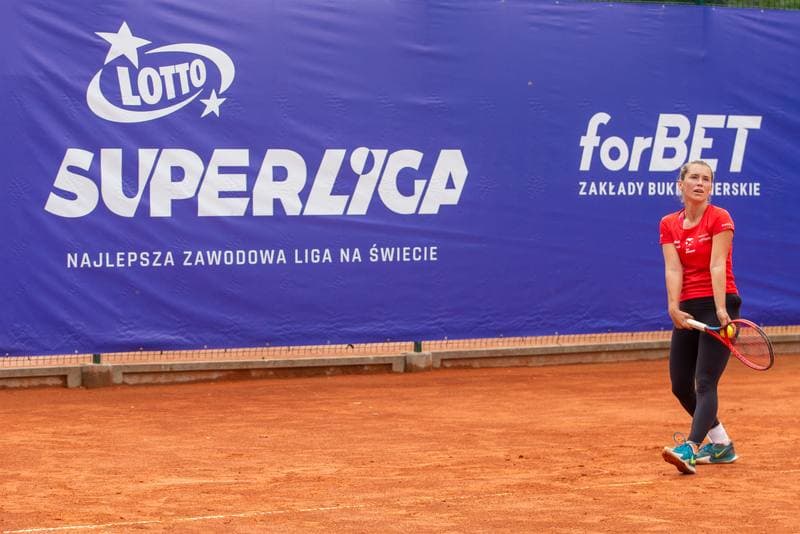 Tennis. Lotto SuperLiga. KT Kubala Ustron - Park Tenisowy Olimpia Poznan. 07.08.2022