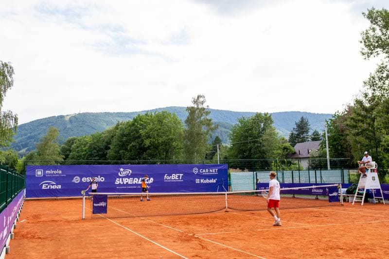 Tennis. Lotto SuperLiga. KT Kubala Ustron - Park Tenisowy Olimpia Poznan. 07.08.2022