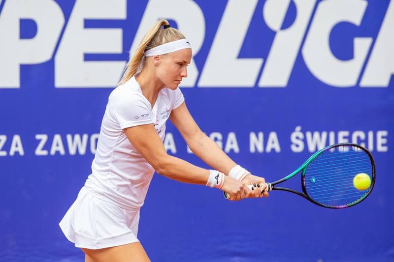 Tennis. Lotto SuperLiga. KT Kubala Ustron - Park Tenisowy Olimpia Poznan. 07.08.2022