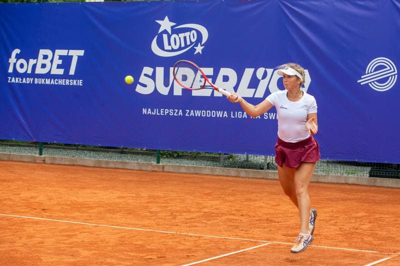 Tennis. Lotto SuperLiga. KT Kubala Ustron - Park Tenisowy Olimpia Poznan. 07.08.2022
