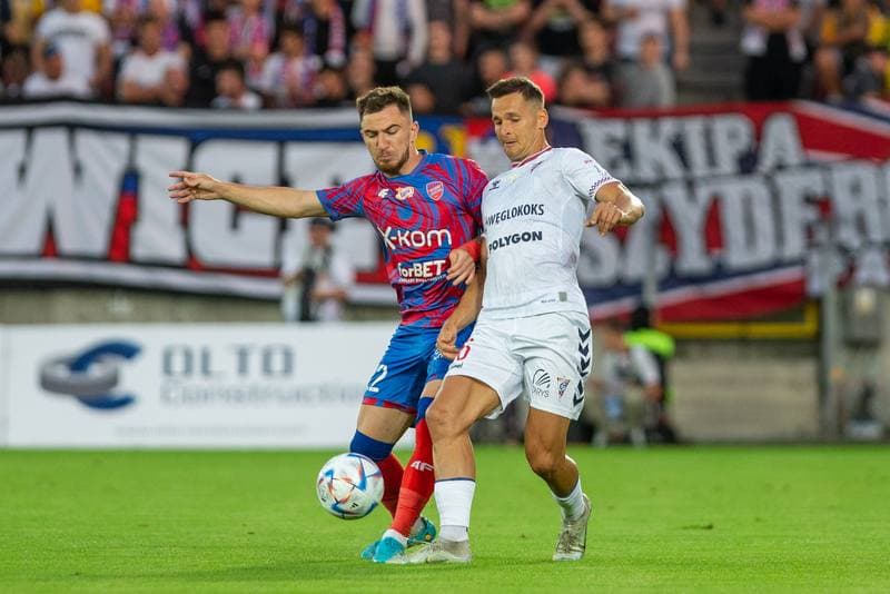 Football. PKO BP Ekstraklasa. Gornik Zabrze - Rakow Czestochowa. 07.08.2022