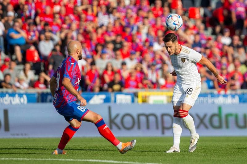Football. UEFA Conference League. Rakow Czestochowa - Spartak Trnava. 11.08.2022