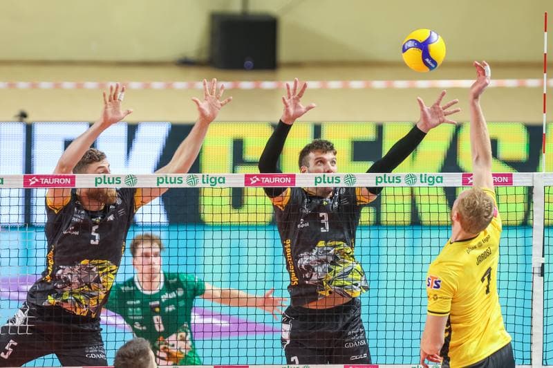 Volleyball. PlusLiga. GKS Katowice - Trefl Gdansk. 22.10.2023
