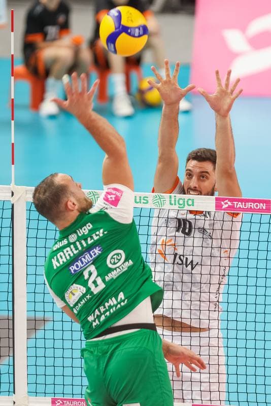 Volleyball. PlusLiga. Jastrzebski Wegiel - Indykpol AZS Olsztyn. 24.10.2023