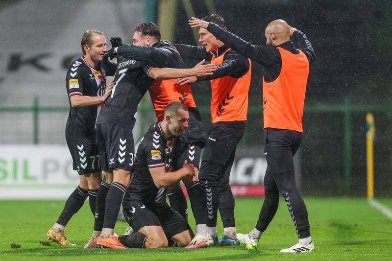 Football. Fortuna I Liga. GKS Katowice - Polonia Warszawa. 27.10.2023
