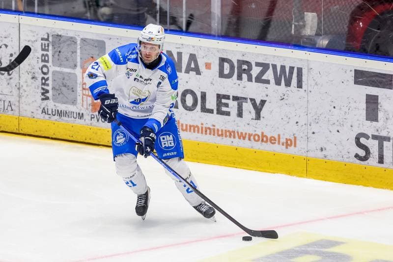 Ice Hockey. Tauron Hokej Liga. Re-Plast Unia Oswiecim - JKH GKS Jastrzebie. 29.10.2023