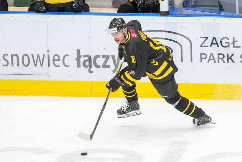 Ice Hockey. Tauron Hokej Liga. Zaglebie Sosnowiec - GKS Katowice. 03.11.2023
