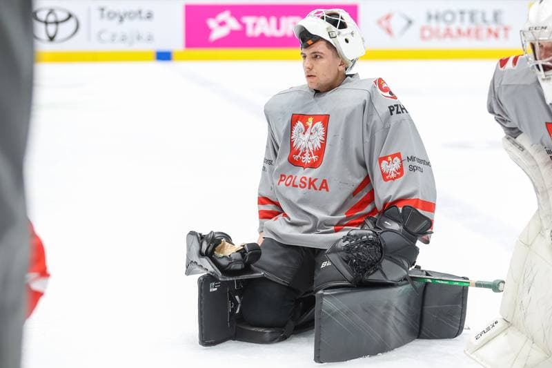 Ice Hockey. Poland national team. Training. 08.11.2023