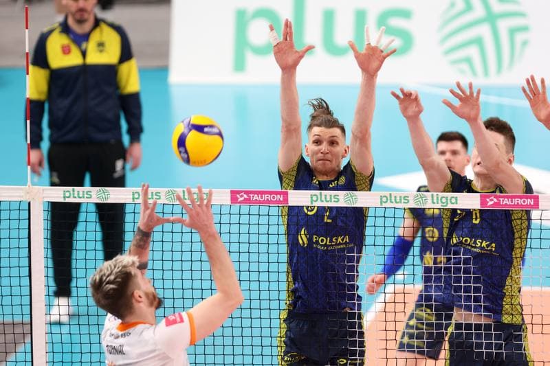 Volleyball. PlusLiga. Jastrzebski Wegiel - PSG Stal Nysa. 14.01.2024