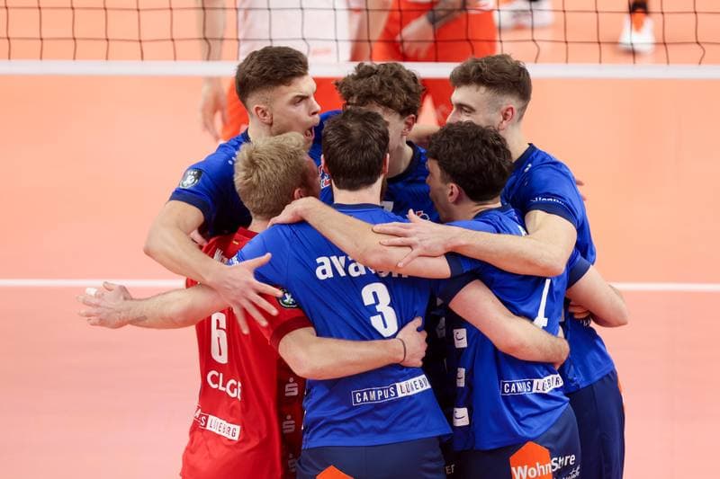 Volleyball. CEV Champions League. Jastrzebski Wegiel - SVG Luneburg. 17.01.2024