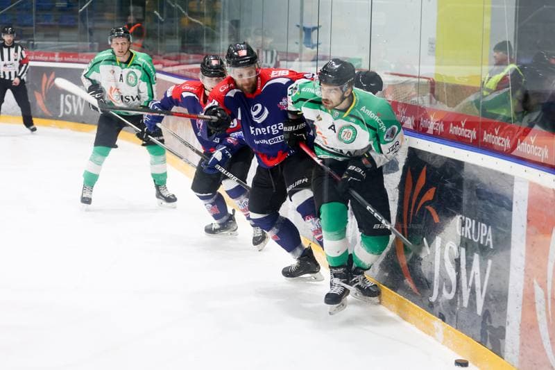 Ice Hockey. Tauron Hokej Liga. JKH GKS Jastrzebie - KH Energa Torun. 26.01.2024