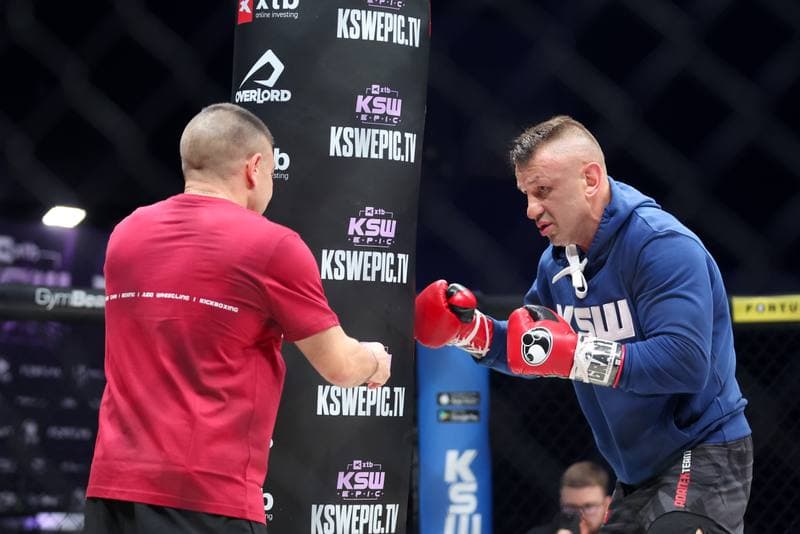 MMA. KSW. Training. 27.01.2024