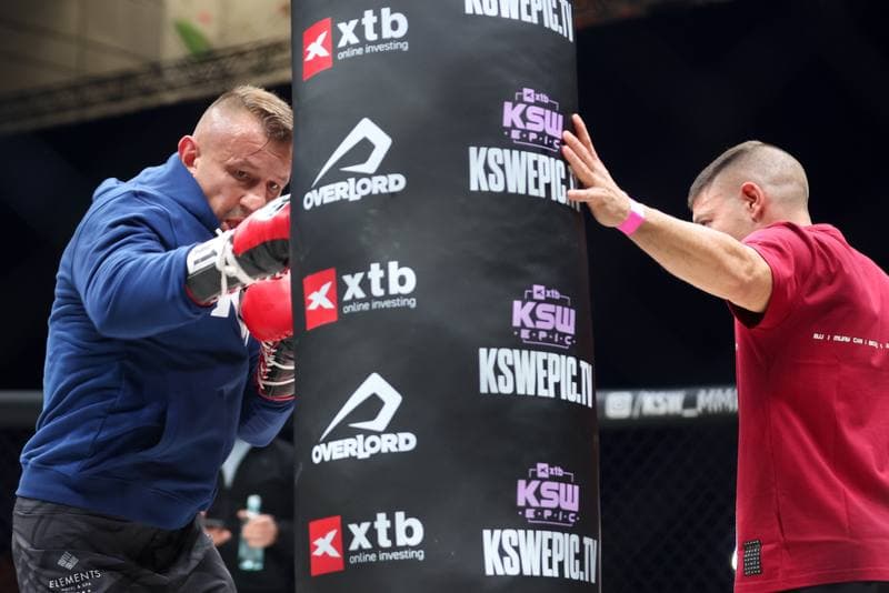 MMA. KSW. Training. 27.01.2024