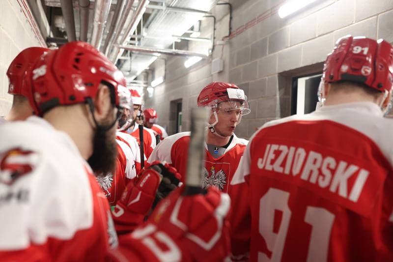 Ice Hockey. Olympic Qualification. Poland - Ukraine. 09.02.2024
