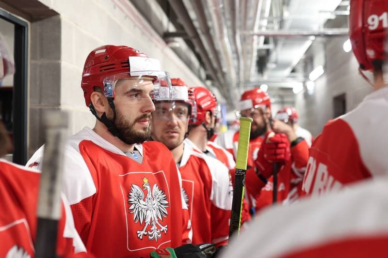 Ice Hockey. Olympic Qualification. Poland - Ukraine. 09.02.2024