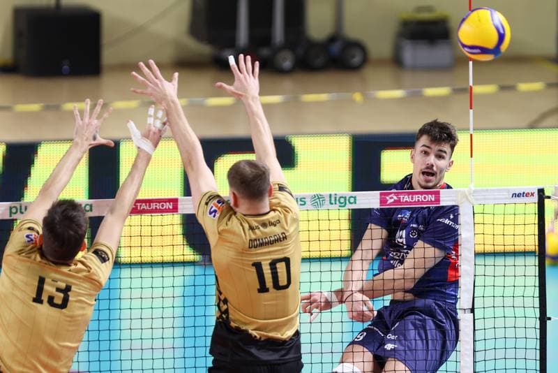 Volleyball. PlusLiga. GKS Katowice - Grupa Azoty ZAKSA Kedzierzyn-Kozle. 10.02.2024