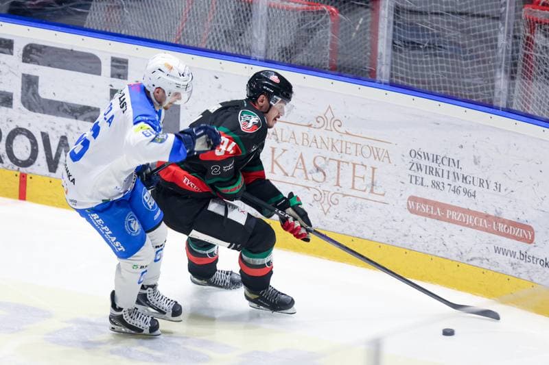 Ice Hockey. Tauron Hokej Liga. Re-Plast Unia Oswiecim - GKS Tychy. 24.03.2024