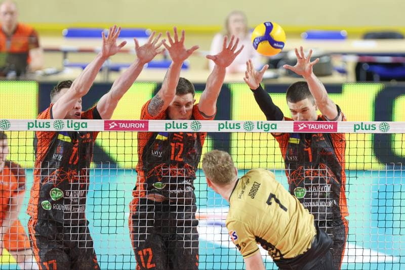 Volleyball. PlusLiga. GKS Katowice - Barkom Kazany Lwow. 28.03.2024
