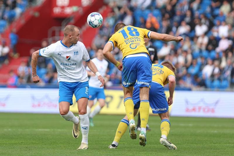 Football. Fortuna:Liga. Banik Ostrava - FK Teplice. 31.03.2024