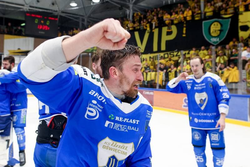 Ice Hockey. Tauron Hokej Liga. GKS Katowice - Re-Plast Unia Oswiecim. 14.04.2024