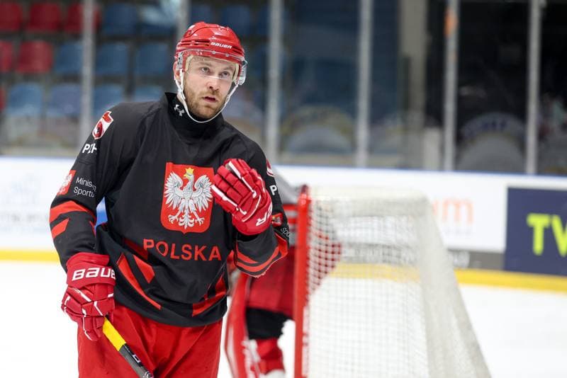 Ice Hockey. Poland national team. Training. 24.04.2024