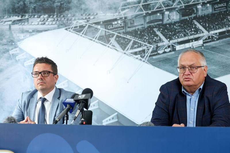 Football. Piast Gliwice. Press Conference. 02.07.2024