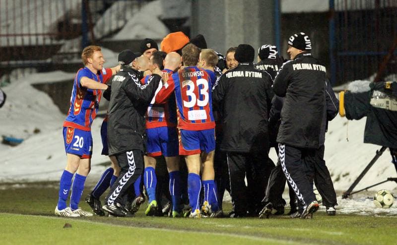 Football. Ekstraklasa. Polonia Bytom - Legia Warsaw. 13.03.2010