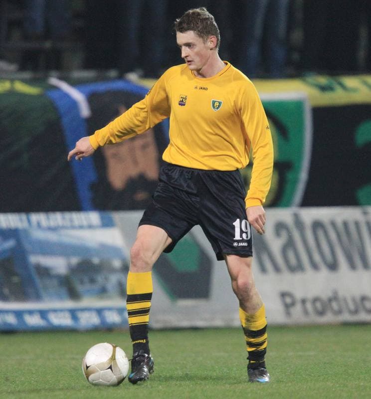 Football. I liga. GKS Katowice - Warta Poznan. 02.04.2010