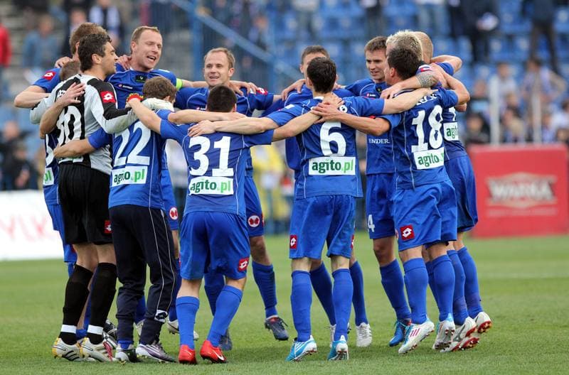 Football. PKO BP Ekstraklasa. Ruch Chorzow - Cracovia Krakow. 01.05.2011