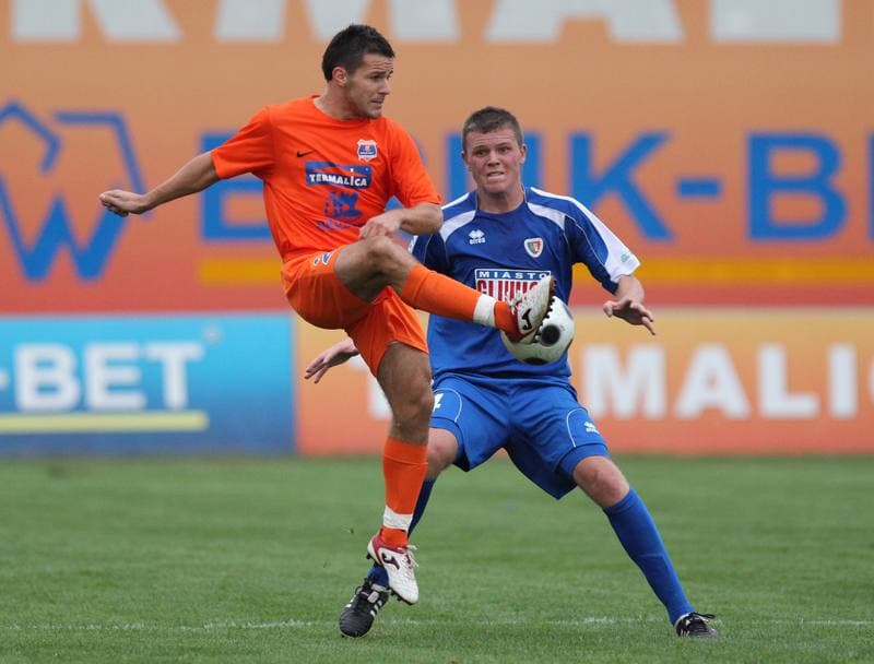 Football. I liga. Termalica Bruk-Bet Nieciecza - Piast Gliwice. 10.09.2011