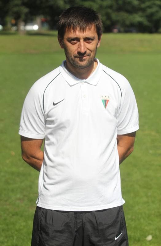 Football. GKS Tychy. Press Conference. 23.07.2012